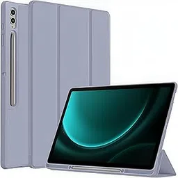 ProElite Cover for Galaxy Tab S9 FE Plus/S9 Plus/S10+ 12.4 inch Cover, Soft Flexible Flip Case Cover with S Pen Holder for Samsung Galaxy Tab S9 FE+/S9 Plus/S10+ 12.4 inch [Recoil Series]- Lavender-image-29