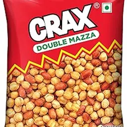 Crax Double Mazza Namkeen 160g |Crispy Crunchy, Protein-Packed | Roasted Peanuts & Chana | Healthy & Tasty Snack | Spicy Tadka | Indian Namkeen | Social Gatherings, Fun Snack | Crunchy Gourmet Snacks for Parties, Drinks, Tea & Coffee | 100% Vegetarian-image-22