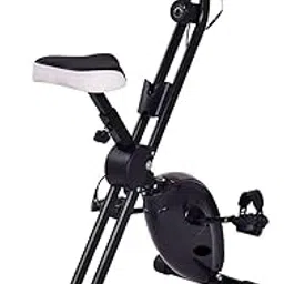 Upright Exercise Bike Stationary Bicycle 8 Resistance Levels and 7 Speed Levels Adjustable with Heart Rate Sensor and Phone Holder-picture-47