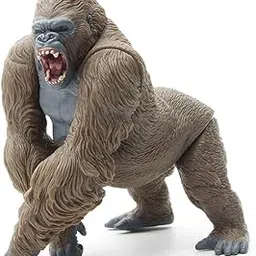 Big Size Realistic Gorilla Toy for Kids 3+| 1PCS Realistic Action Figure King Kong Fight Mode Rampage Monkey Toys for Boys & Girls | Wildlife Animal Ape Figurine Decoration Item Birthday Gifts-image-35