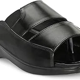 ivrah Men’s Ethnic Sandals | Stylish Synthetic Chappals with Airmix Sole | Comfortable Traditional Slip-Ons-picture-24