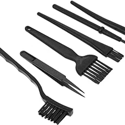 Uonlytech 3 Sets Cleaning Keyboard Brushes Anti Static Mechanical Brushes car Detail Brush Screen Cleaning Brush Home Brushes Keyboard Cleaning Tool Gamer goo abs Computer Office Anti-Static-image-35