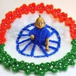 Woolen Krishna Ladoo Gopal Cap Bed, Lotus Style, Winter Thakur Ji (LADDU Size 5)-picture-34