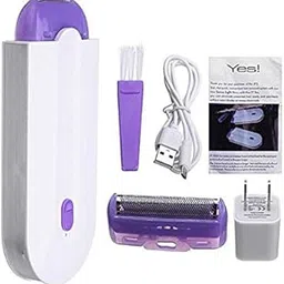 SEASPIRIT Electric Wirless Rechargeble Instant And Pain Free Hand Held Hair Remover Shever & Trimmer Specialy for Women-picture-32