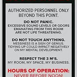 Inephos Paper Room Rules Funny Poster, Grey, 12 inch X 18 inch-picture-15