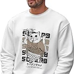 enitor Original Fleece Crafted Round Neck Sweatshirt Men's ||Oversize Winter Sweatshirts-picture-29