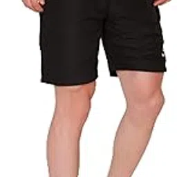exalon Men’s Premium Polyester Shorts – Regular Fit | Mid-Rise Waist | Quick-Dry Fabric | Zipper Pockets | Adjustable Drawstring |Casual & Sportswear-picture-20