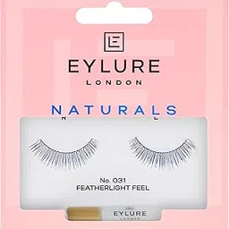 EYLURE LONDON False Eyelashes - Naturals No. 031 Featherlight Feel Lashes with Adhesive | Reusable Up To 5 Wears | Latex Free Glue Last Up To 18 Hours-picture-12