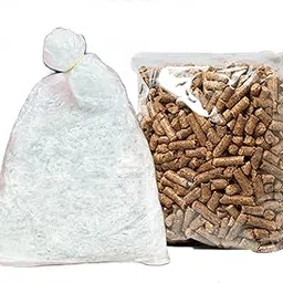 Mushroom Seed/Spawn for Home Growing - 300 gram with Mushroom bedding Pellet (1kg)-First Generation Organic Mushroom Seeds & Pellet |hard wood pellet for Indoor & Outdoor Cultivation-picture-40