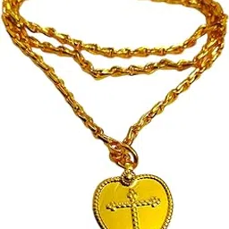 Latest Christian Dollar Chain for Men & Womens 24 Inch-image-24