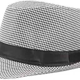 clothera Fashionable Fedora Round Hat for Men image 1
