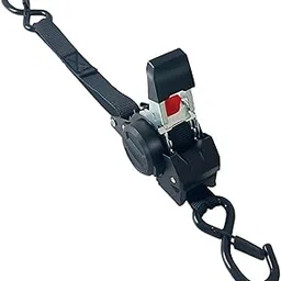 FABLOFT Retractable Ratchet Strap Premium Ratchet Tie Down Strap for Motorcycle Boat 300cm x 2.5cm-picture-11