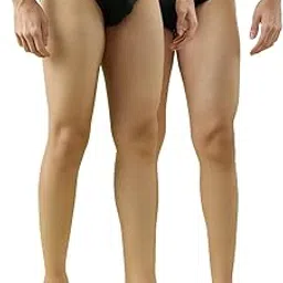 hint Pack of 2 Mens Cotton Briefs|High Sweat Absorption & Comfort Fit I Stylo Plain|Black & D GreenI Size- XL-picture-13