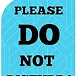 Do not Disturb Door Knob Sign/Door Knob Hanger, Privacy Sign, DND Sign, Door Tags D - 087-picture-18