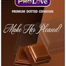 ProLove Premium Dotted Condoms, Chocolate Flavoured, Pack of 10, Extra Lubricated-picture-28