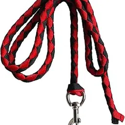 LOOM TREE® Horse Lead Rope Horse Leads Rein Horse Leading Rope Cord with Bolt Snap Clip Red 2Meters | Outdoor Sports | Equestrian | Horse Wear | Lead Ropes-picture-25