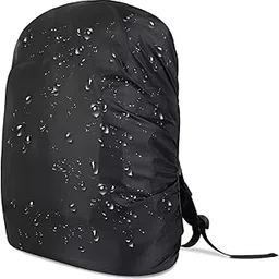 THE HOMENCE Waterproof Rain Cover for Backpacks Upto 45Ltrs Durable Dustproof & Scratch-Resistant Travel Bag Protector for Hiking, Camping, Trekking & Outdoor Adventures (Black)-image-56