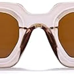 lm eyewear DRFT Oversize Sunglasses for Unisex – 100% UV400 Protection – Medium Size Oversized Multicolor Frames – Pinterest Style Shades – Cozy Packaging Included– Fashion Meets Safety-picture-10