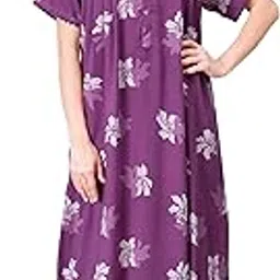 Nighty| Nighty for Women| Alpine Nighty for Women| Nighty for Women Stylish| Nighty for Women Cotton| Maxi Nighty for Women| Night Gown for Women Stylish| Women Nighty| Alpine Fabric|-image-96