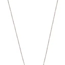 ami Rose Gold Tone Cubic Zirconia Contemporary Maze Heart Necklace For Women-ZPFK19806-picture-32