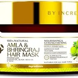 Atulya Amla & Bhringraj Herbal Hair Mask | Strengthens, Nourishes, & Hydrates Hair | Paraben, Sulphate, Silicone & Mineral Oil Free | Ideal for All Hair Types| 200g-picture-10