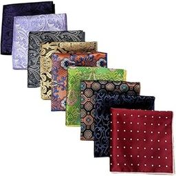 the tie hub Microfiber Pocket Square Combo Set For Men-picture-45