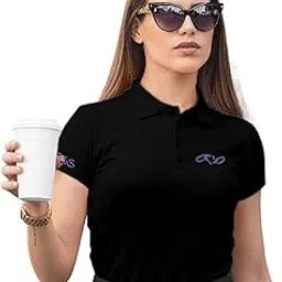fighterhero Women's Polo T-Shirt | Cotton Rich | Globally Certified Fabric | Wrinkle-Resistant | Colors Dont Fade | Regular Fit | Boundless Design-picture-19