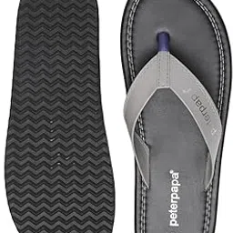 peterpapa Men’s Stylish Comfortable PU Flip-Flops | Anti-Slip Sole Casual Slippers for Men | Lightweight & Durable Bathroom/Outdoor Chappal-picture-14