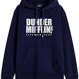 the duffers Men & Women Cotton Hoodie Dunders Mifflins Hooded Sweatshirt-picture-58