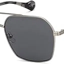 john jacobs | Full Rim Square Stylish & Premium UV Protected Sunglasses | Coastline | 100% UV Protection (UV 400) | Men & Women | Extra Wide | JJ S16883-picture-54