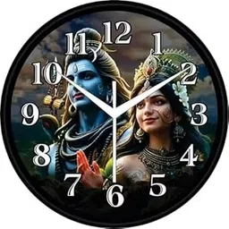 Shiv Shakti Clocks Decorative Designer Latest and Stylish Glass Analog Wall Clock Suitalbe for Living Room Hall Bedroom, Office Shiv Shakti_A1119_Clock-picture-15