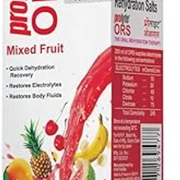 Cipla Prolyte ORS Ready to Drink Oral Rehydration Contains Vital Electrolytes | Restores Body Fluids & Electrolytes Lost Due to Sweating, Diarrhea & Vomiting | WHO Formula (Mixed Fruit, Pack of 10)-picture-12