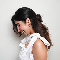 Nish Hair Human Hair Mini Unisex Clip-On Bun (Dark Brown) – 100% Human Hair, Natural Look, Easy to Wear-picture-42