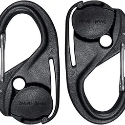 CALADNIS 2Pcs Cord Tightener Tie Hook Accs Lightweight Rope Buckle for Camping Tent Large-image-63