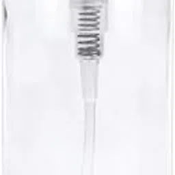 Brand 7Oz. Professional Push Down Liquid Pumping Bottle Dispenser (Clear, No Wording!!) image 1