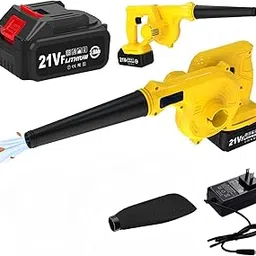 xengva 2-in-1 Cordless 21V Electric Leaf Blower,Mini Grass Blower 181MPH, 4.0Ah Battery Powered 20000RPM Handheld Blowing Leaves Dust, Vacuum Clearing Dust,Clean Corner for Lawn Patio Yard Garden Grass Dust-picture-55