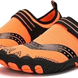 layfoo Quick Dry Trekking Shoes Women Men Lightweight Sport Shoes for Beach Kayak Boat(Orange35) -Layfoo-picture-10
