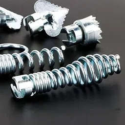 BAZPUR MART® Powerful Drain Clog Remover Tool Kit - Versatile Plumbing Snake Head Set for Efficient Pipe Cleaning-image-1