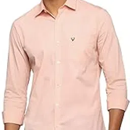 allen solly Men's Solid Regular Fit Shirt-picture-35