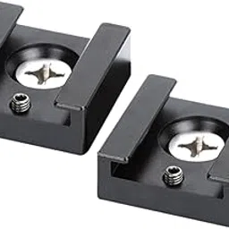 OSALADI Camera Cold Shoe Mount 2pcs Multifunctional Flash Bracket Aluminum Alloy Construction 1/4 Screw-picture-23