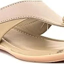 khadim's Flat Slip On Sandal for Women-picture-35