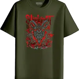 indissh Music Band SK-A8 Printed Regular Half Sleeves Cotton T-Shirt-picture-41