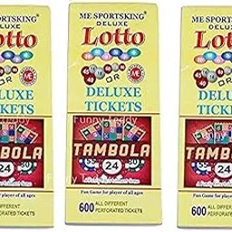 Funny Teddy Tambola Tickets - 600 Tickets (1 Book) | Each Book Contains 600 Tickets | Bingo Game Tickets | Paper Tickets-picture-30