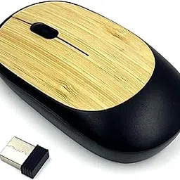 Wireless Bamboo Mouse – Eco-Friendly, Comfortable and Ergonomic, Silent Click, 2.4GHz USB Receiver, Compatible with Laptop & PC, for Mac, Windows and Linux Systems.-picture-21