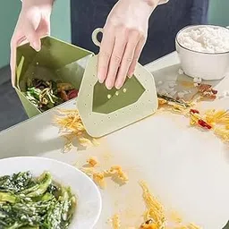 2-in-1 Desktop Cleaning Set with Dustpan and Squeegee, Mini Table Sweeper for Crumbs and Debris, Green 1-picture-28