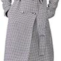 fablestreet Women Double Breasted Longline Overcoat - Black|Perfect for Casual, Office, and Everyday Outfits-picture-41