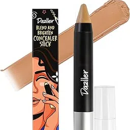 Dazller Blend 'N Brighten Concealer Stick, Creamy, No Caking, Full Coverage, Long lasting, Water-resistant, 187 - Mesa Tan, 4.5g-picture-25