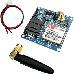 Yellow Tommy SIM900A GSM GPRS Module with RS232 | Quad-Band Wireless Transceiver with SMA Antenna for Arduino, IoT & Embedded Projects-picture-65