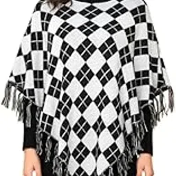 Women's Winter poncho Collection, Premium Wool Blend Poncho, Cardigan, Shrug, Blazer, Kurti, Top for Casual, Office Wear-picture-57