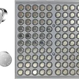 LR44, 1.55 V Alkaline Button Coin Cell Electronics LR44 Battery. AG13, G13, LR44, SR44, A76, 357A Watch Battery 1.5v (Calculator,Thermometer,LED Lights,Laser,Toys) (Pack of 100, 100 Count)-picture-17